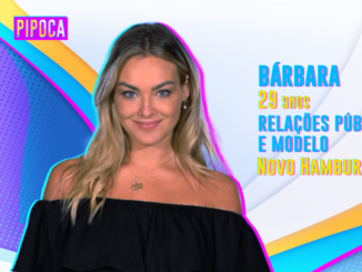 Bárbara BBB22 é integrante da pipoca no BIG BROTHER BRASIL 2022.